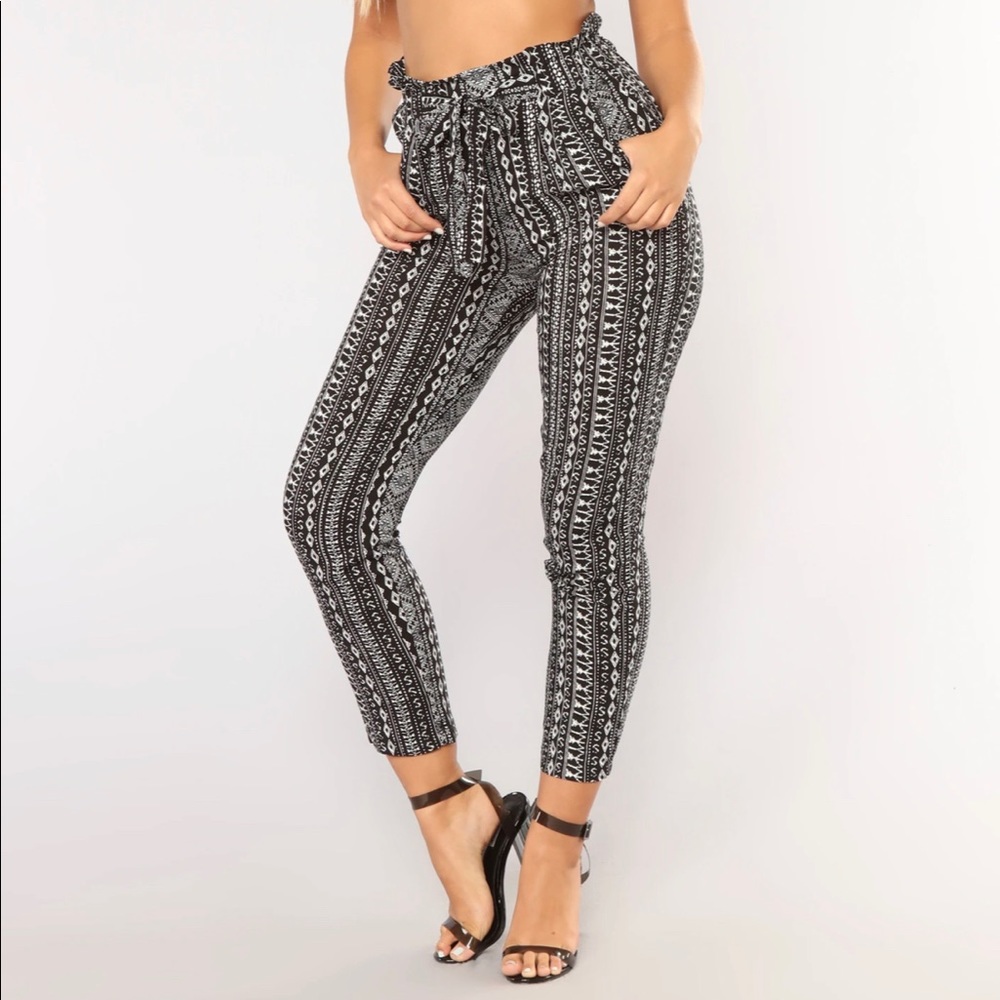 Print pants